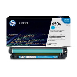 Cartridge HP 650A для LJ CP5520/5525, голубой (15 000 стр.)