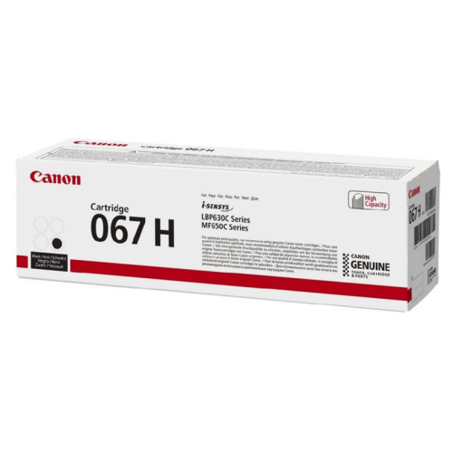 Canon 067H BK, чёрный увеличенной ёмкости (3 130 стр.)
