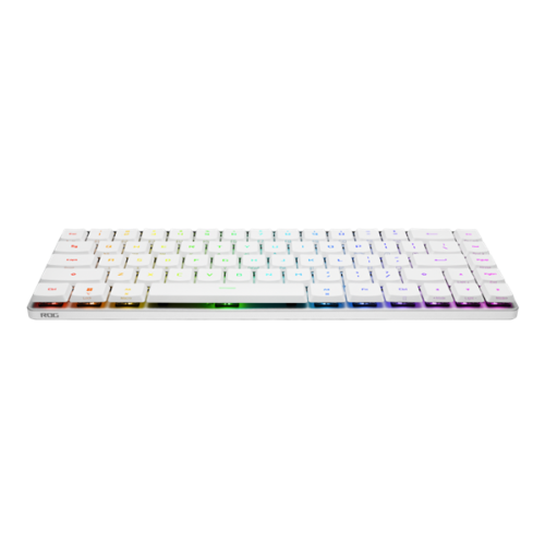 ASUS FALCHION RX LP, 2.4 GHz RF, Bluetooth, 65%, PBT, White