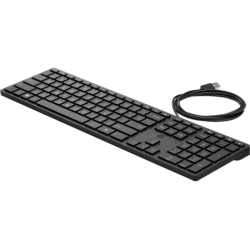 Keyboard HP Wired Desktop 320K black (Halley) - RUSS