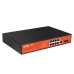 Wi-Tek WI-PCMS310GF, управляемый L2 PoE бюджет 150Вт, порты 8GE PoE,2SFP, Cloud,