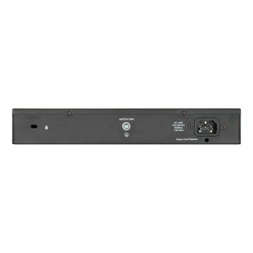 D-Link EasySmart L2 Switch 16х1000Base-T PoE, 2xCombo 1000Base-T/SFP, PoE Budget 130W