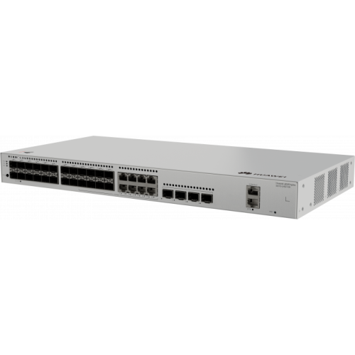 HUAWEI eKit S310-24ST4X (L2+, 24*GE SFP ports, 8 of which are dual-purpose 10/100/1000 or SFP, 4*10GE SFP+ ports, built-in AC power)