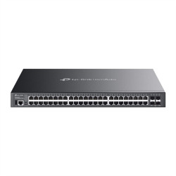 TP-Link SG5452XMPP, Omada 48-Port Gigabit Stackable Lite L3 Managed PoE++ Switch with 4 10G Slots