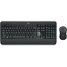 Logitech Wireless Desktop MK540 (Keybord&mouse), Black, [920-008686]
