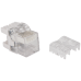 Модуль Keystone, RJ45, кат.5E, UTP, 180 градусов, с индикатором, белый