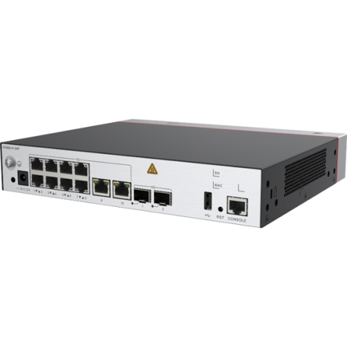 HUAWEI eKit Access Controller AC650-512AP, 10*GE electrical ports,2*10GE optical ports, with the AC/DC adapter