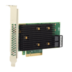 Broadcom Controller 9400-8i (05-50008-01) (PCI-E 3.1 x8, LP, internal) Tri-Mode SAS/SATA/PCIe(NVMe) 12G, 8port (2*intSFF8643), 1 year