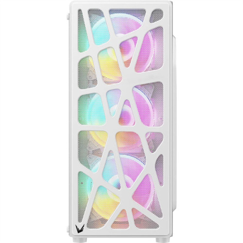 Formula V Line MANA WHITE, ATX, TYPE-C*1, USB2.0*1, USB3.0*1, FRONT 3x120mm FRGB, REAR 1x120mm FRGB