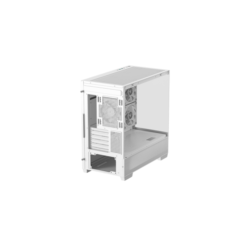 Deepcool CG380 3F WH без БП, боковое окно (панорама), 3x120mm ARGB PWM вентилятора, белый, mATX (R-CG380-WHAGM3-G)