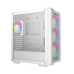 Deepcool CC560 MESH V2 WH без БП, боковое окно (закаленное стекло), 3x120мм ARGB LED вентилятор спереди и 1x120мм ARGB LED вентилятор сзади, белый, ATX