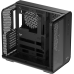Formula V Line Crystal U7 Black, ATX, TYPE-C*1, USB3.0*2, Aluminum + Tempered Glass