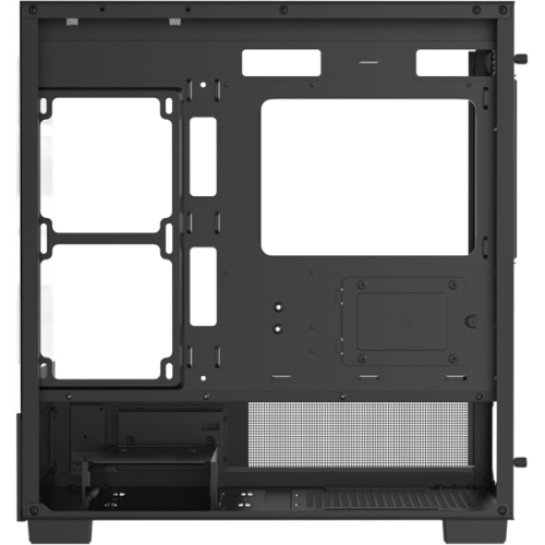 Formula V Line Crystal E1M Black, MATX, USB3.0*2, Switch Display Panel