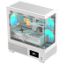Formula V Line Crystal E1M White, MATX, USB3.0*2, Switch Display Panel Formula V Line Crystal E1M White, MATX, USB3.0*2, Switch Display Panel