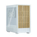 ZALMAN P10 NAMU, MATX, WHITE, WINDOW, FRONT COVER WALNUT, 2x3.5
