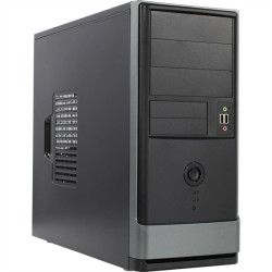 Midi Tower InWin EAR002 Black/Graphite 600W PM-600ATX-F U2.0*2+A(HD) ATX