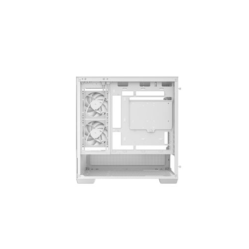 Deepcool CG380 3F WH без БП, боковое окно (панорама), 3x120mm ARGB PWM вентилятора, белый, mATX (R-CG380-WHAGM3-G)