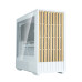 ZALMAN P10 NAMU, MATX, WHITE, WINDOW, FRONT COVER WALNUT, 2x3.5