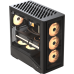Formula V Line Air Power G9 DUO PA Black, ATX, TYPE-C*1, USB3.0*2, MESH/GLASS FRONT PANEL, FRONT 3x PERFORMANCE ARGB, REAR 1x PERFORMANCE ARGB