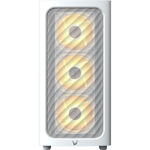 Formula V Line Air Mesh G3 Plus White, MATX, Type-C*1, USB3.0*2, FRONT 3x120mm FRGB, REAR 1x120mm FRGB