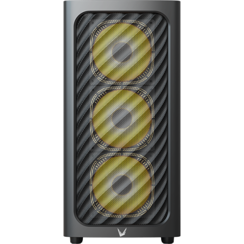 Formula V Line Air Mesh G3 Plus Black, MATX, Type-C*1, USB3.0*2, FRONT 3x120mm FRGB, REAR 1x120mm FRGB