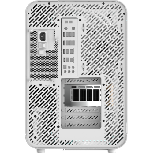 Formula V Line Crystal U7 White, ATX, TYPE-C*1, USB3.0*2, Aluminum + Tempered Glass