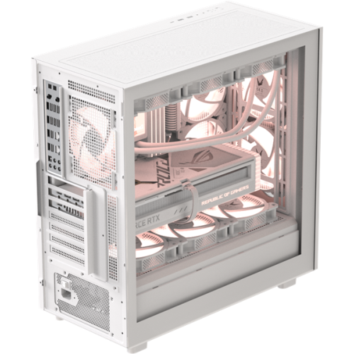 Formula V Line Mana Stone White, ATX, TYPE-C*1, USB2.0*1, USB3.0*1, FRONT 3x120mm FRGB, REAR 1x120mm FRGB