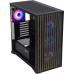 Formula V Line TimberLine T0 Black, ATX, wood+plastic front, TYPE-C*1, USB3.0*2, FRONT 3x120mm FRGB, REAR 1x120mm FRGB