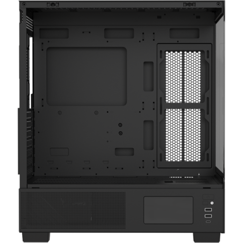 Formula V Line Crystal E1 Black, ATX, TYPE-C*1, USB3.0*2, Switch Display Panel