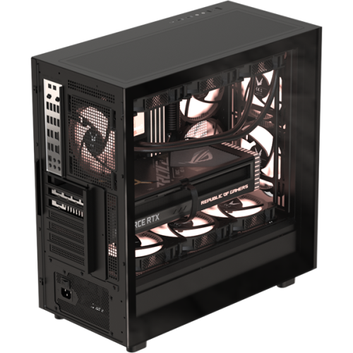 Formula V Line Mana Stone Black, ATX, TYPE-C*1, USB2.0*1, USB3.0*1, FRONT 3x120mm FRGB, REAR 1x120mm FRGB