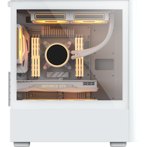 Formula V Line Air Mesh G3 Plus White, MATX, Type-C*1, USB3.0*2, FRONT 3x120mm FRGB, REAR 1x120mm FRGB