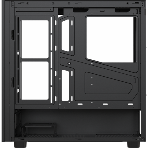 Formula V Line Mana Stone Black, ATX, TYPE-C*1, USB2.0*1, USB3.0*1, FRONT 3x120mm FRGB, REAR 1x120mm FRGB