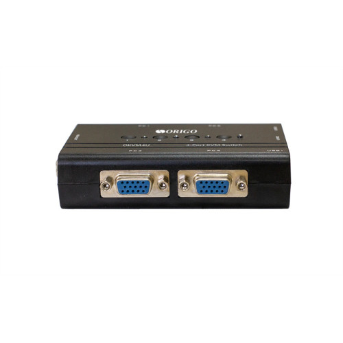 ORIGO 4-портовый KVM-переключатель с портами VGA и USB
