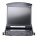 ATEN 1L/1R 16p C5 D.Rail LCD KVM over IP SW