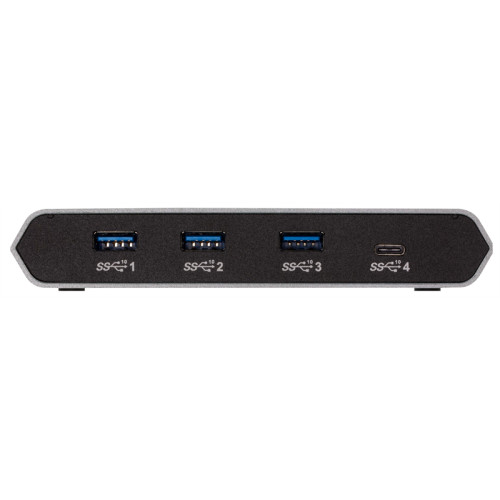 ATEN 2-Port USB-C Gen 2 Sharing Switch with Power Pass-through