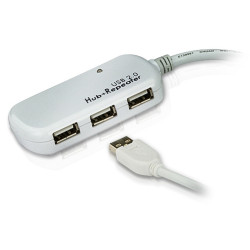 ATEN USB 2.0  4-Port  Hub with Extension Cable 12m