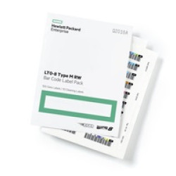 HPE Ultrium8 30 Tb bar code label pack (100 data + 10 cleaning) for Q2078A (for libraries & autoloaders)