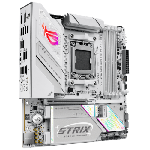 ASUS ROG STRIX B850-G GAMING WIFI, AM5, B850, 4*DDR5, 2*SATA, 4*M.2, 6*USB 3.2, 2*USB 2.0, Type-C, 2*PCIx16, DP+HDMI, ATX; 90MB1M30-M0EAY0