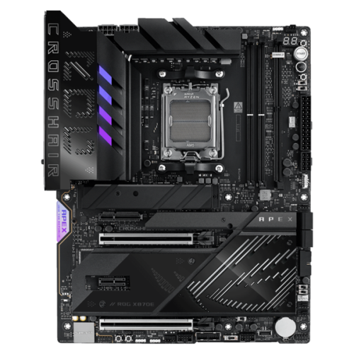 ASUS ROG CROSSHAIR X870E APEX, AM5, X870E, 4*DDR5, 4*SATA, 5*M.2,  8*USB 3.2, 2*Type-C, 2*USB4, 6*PCIx16, 1xPCIe 4, 1xPCIe, ATX; 90MB1KR0-M0EAY0