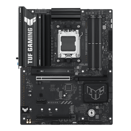 ASUS TUF GAMING B850-E WIFI, AM5, B850, 4*DDR5, 4*SATA, 3*M.2, 4*USB 3.2, 3*USB 2.0, Type-C, 3*PCIx16, 1*PCIx1, DP+HDMI, ATX; 90MB1L20-M0EAY0