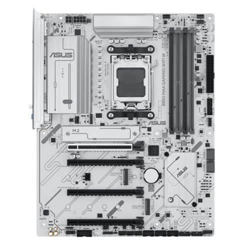 ASUS B850 MAX GAMING WIFI W, AM5, B850, 4*DDR5,  4*SATA, 3*M.2, 5*USB 3.2, 2*USB 2.0, Type-C, 5*PCIx16, DP+HDMI, ATX; 90MB1M10-M0EAY0
