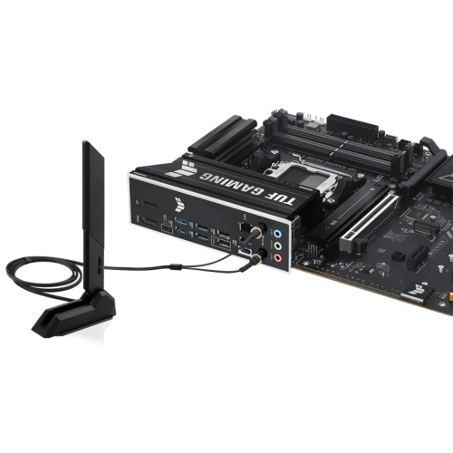 ASUS TUF GAMING B650E-E WIFI, AM5, B650, 4*DDR5, 4*SATA, 3*M.2, 4*USB 3.2, 3*USB 2.0, Type-C, 3*PCIx16, 1*PCIx1, DP+HDMI, ATX; 90MB1LT0-M0EAY0