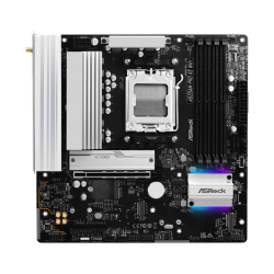 ASROCK A620AM Pro RS WiFi, AM5, A620, 4*DDR5, 4*SATA, 3*M.2, 4*USB 2.0, 4*USB 3.2, Type-C, 2*PCIx16, 1*M.2 (Key E), HDMI+DP, mATX