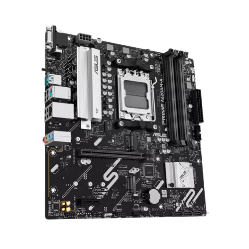 ASUS PRIME A620AM-A-CSM, AM5, A620A, 4*DDR5, 4*SATA, 2*M.2, 2*USB 3.2, 4*USB 2.0, 1*PCIx16, 1*PCIx1, DP+VGA+HDMI, mATX;