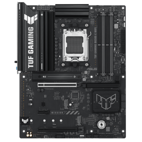 ASUS TUF GAMING B650E-E WIFI, AM5, B650, 4*DDR5, 4*SATA, 3*M.2, 4*USB 3.2, 3*USB 2.0, Type-C, 3*PCIx16, 1*PCIx1, DP+HDMI, ATX; 90MB1LT0-M0EAY0