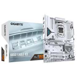GIGABYTE B850 EAGLE ICE, AM5, B850, 4*DDR5, 4*SATA, 3*M.2, 4*USB 3.2, 4*USB 2.0, Type-C, 2*PCIx16, DP+HDMI, ATX