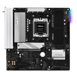 ASROCK B850M PRO RS WIFI, AM5, B850, 4*DDR5, 4*SATA, 3*M.2, 4*USB 2.0, 3*USB 3.2, Type-C, 2*PCIx16, 1*M.2 (Key E), HDMI+DP,  mATX