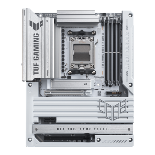 ASUS TUF GAMING B850-BTF WIFI W, AM5, B850, 4*DDR5, 4*SATA, 3*M.2, 7*USB 3.2, 2*USB 2.0, Type-C, 3*PCIx16, 1*PCIx1, DP+HDMI, ATX; 90MB1KW0-M0EAY0