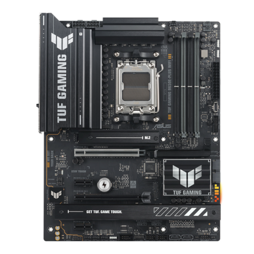 ASUS TUF GAMING B650E-PLUS WIFI, AM5, B650, 4*DDR5, 4*SATA, 3*M.2, 3*USB 3.2, 6*USB 2.0, Type-C, 3*PCIx16, 2*PCIx1, DP+HDMI, ATX; 90MB1M20-M0EAY0