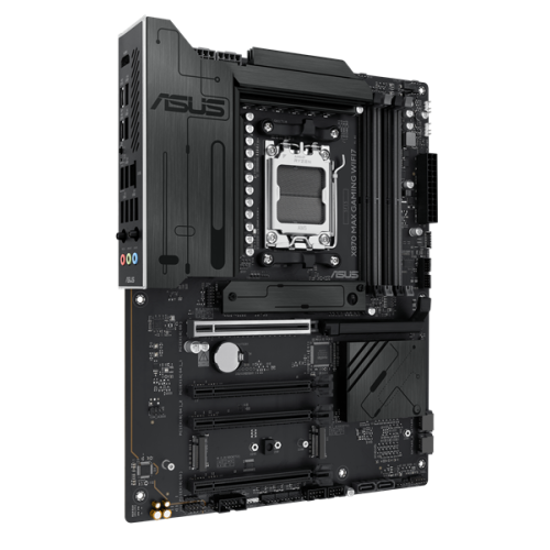 ASUS X870 MAX GAMING WIFI7, AM5, X870, 4*DDR5,  4*SATA, 3*M.2, 4*USB 3.2, 4*USB 2.0, 2*Type-C, 5*PCIx16, HDMI, ATX; 90MB1LY0-M0EAY0
